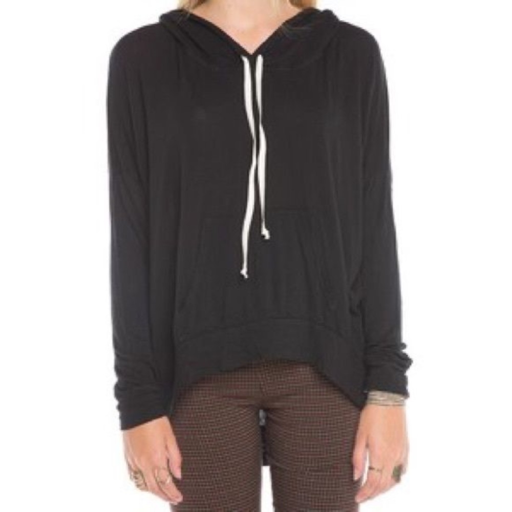 Brandy Melville Layla gray soft hoodie sweatshirt